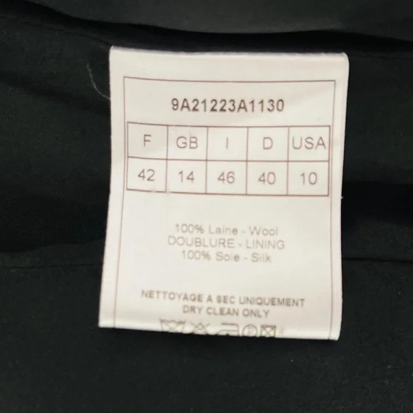 ❤️ CHRISTIAN DIOR NEW LOOK BAR PEPLUM JACKET COLLECTIBLE DESIGNER LUXURY ITALY - Picture 15 of 16